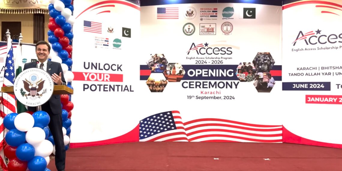 امریکی قونصل خانہ کراچی کیجانب سے 2024 کے لیئے ایک اورانگلش ایکسس اسکالرشپ پروگرام کا آغاز