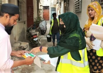 ضلع وسطی میں صفائی ستھرائی آگاہی مہم کا آغاز